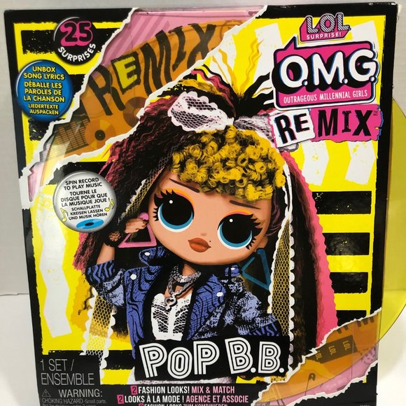 LOL Surprise OMG Remix Pop B.B Fashion Doll 25 Surprises w/ Music NEW 567257E7C - Picture 2 of 5